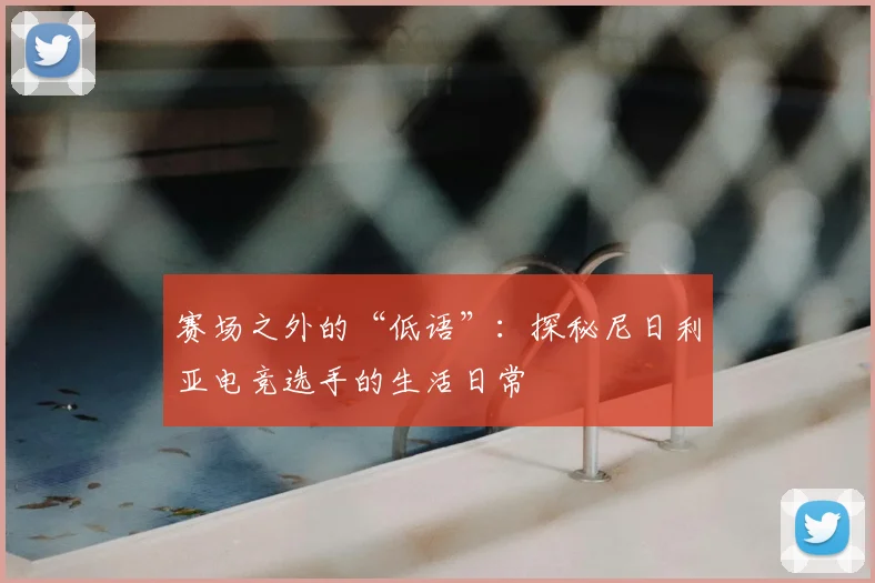 赛场之外的“低语”：探秘尼日利亚电竞选手的生活日常